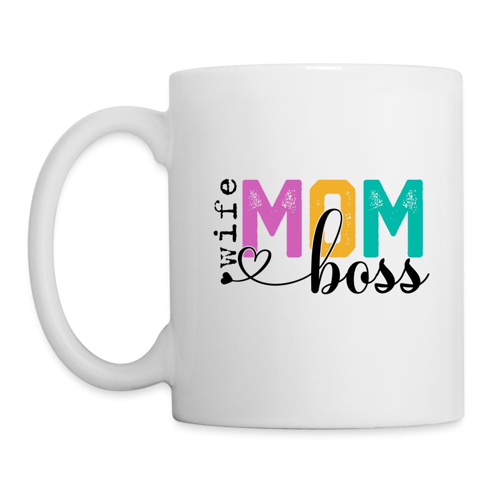 Mom Wife Boss Coffee Mug - option1# - Coffee/Tea Mug | BestSub B101AA