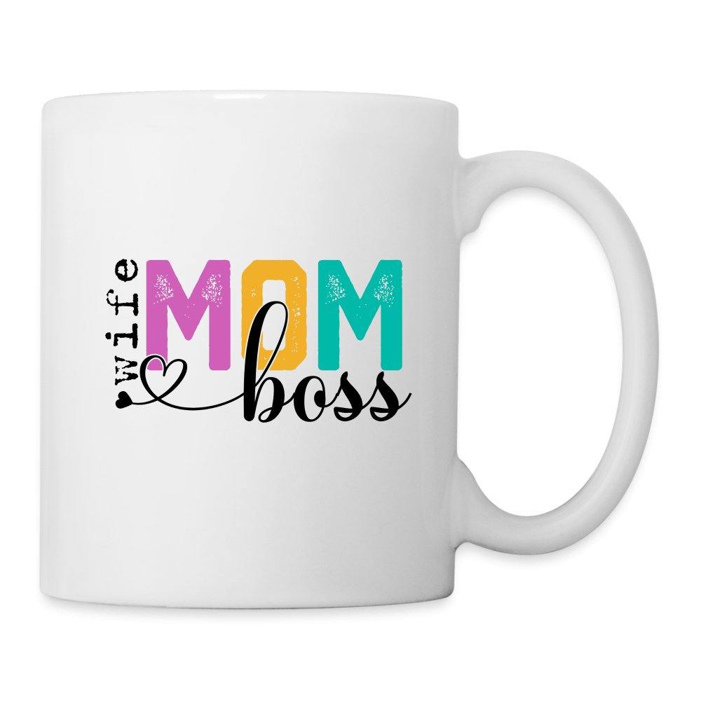 Mom Wife Boss Coffee Mug - option1# - Coffee/Tea Mug | BestSub B101AA