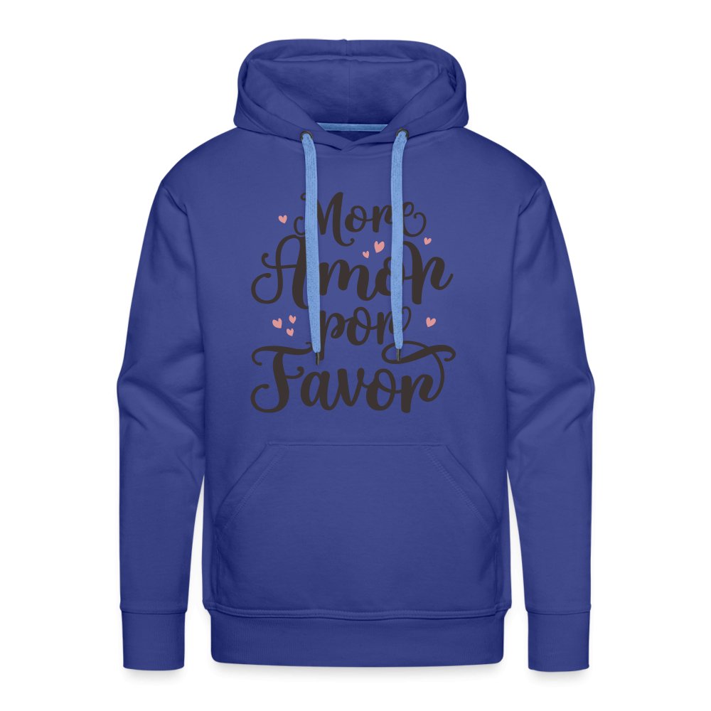 More Amor Por Favor Men’s Premium Hoodie - option1# - Men’s Premium Hoodie | Spreadshirt 20