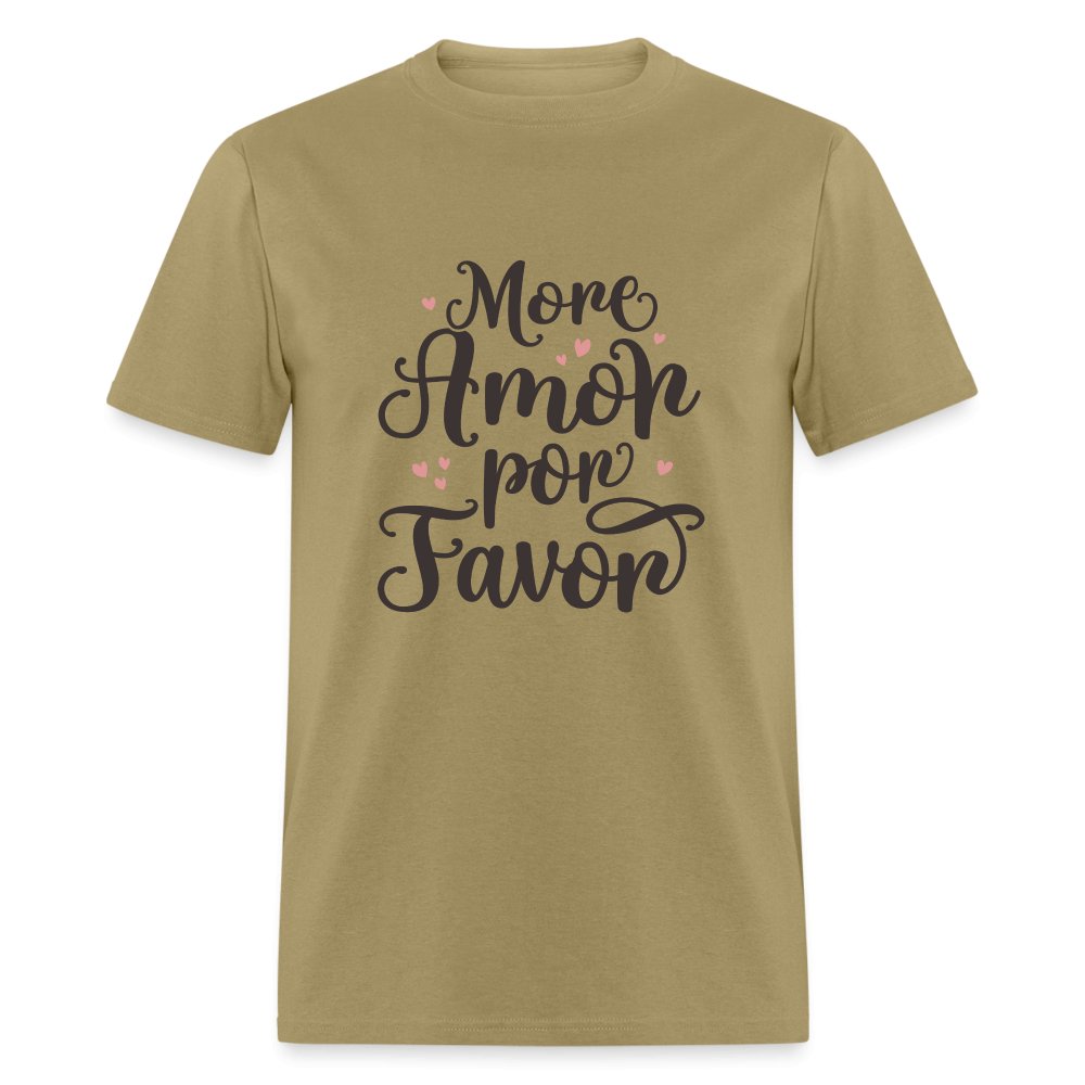 More Amor Por Favor T-Shirt - option1# - Unisex Classic T-Shirt | Fruit of the Loom 3930