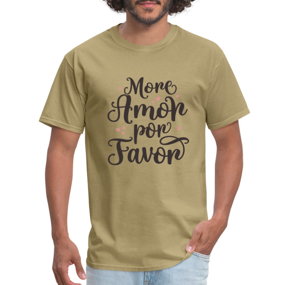 More Amor Por Favor T-Shirt - option1# - Unisex Classic T-Shirt | Fruit of the Loom 3930