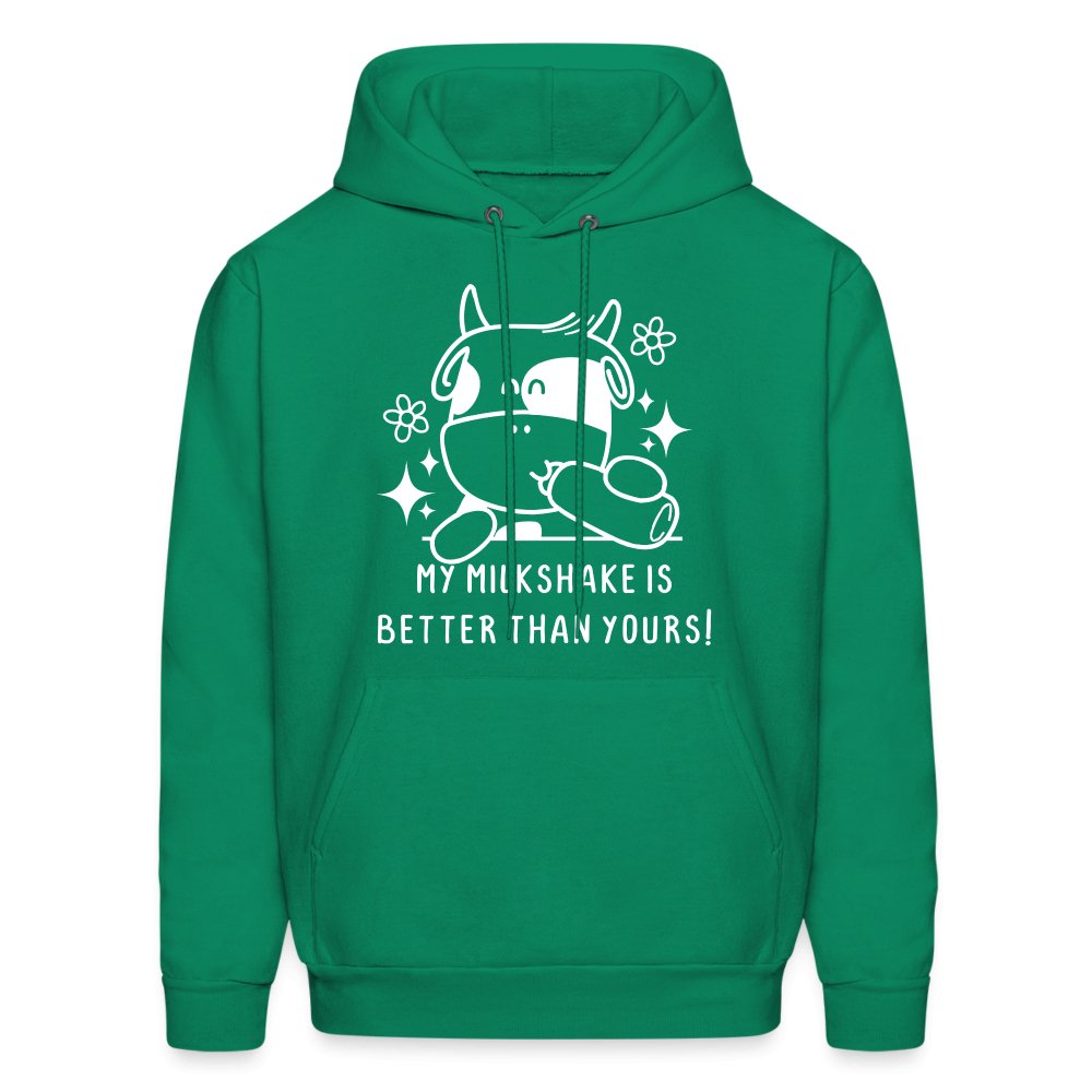 My Milkshake is Better Than Yours Hoodie (Funny Cow) - option1# - Men's Hoodie | Hanes P170