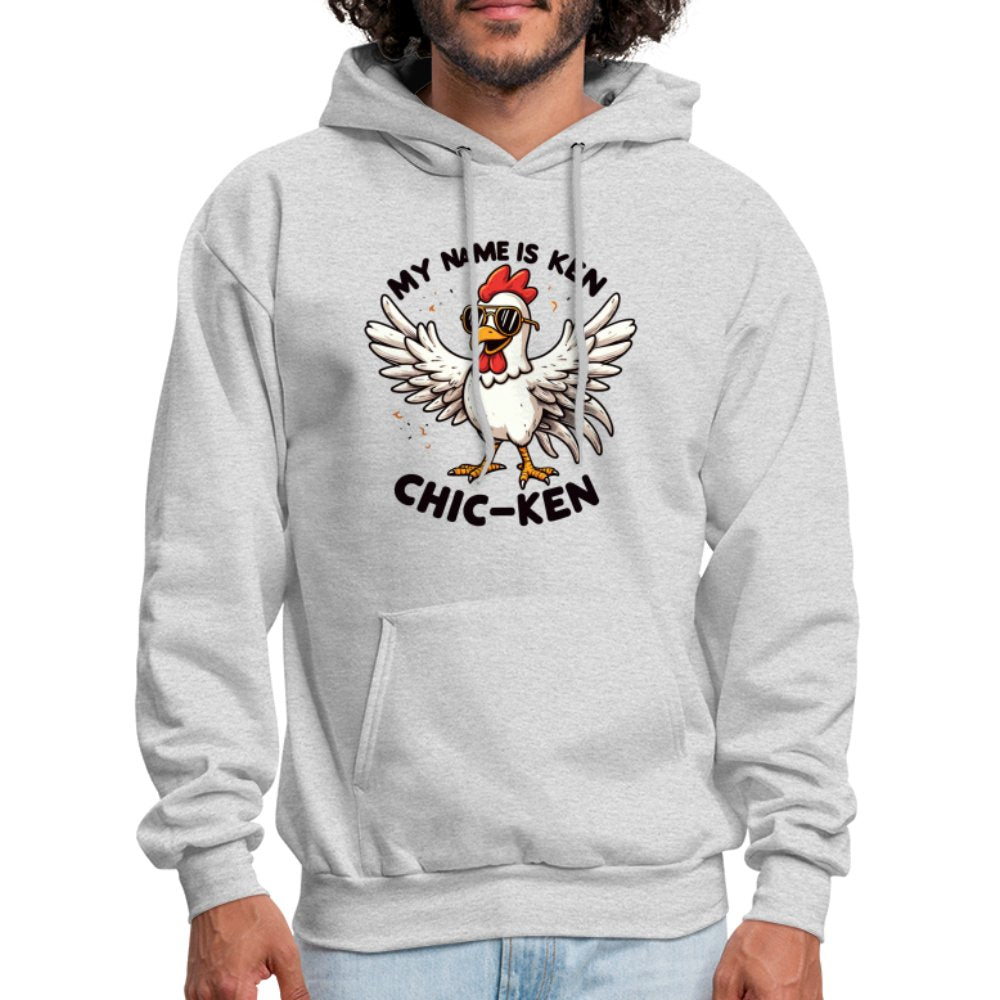 My Name is Ken Chic - Ken Hoodie (Funny Chicken) - option1# - Men's Hoodie | Hanes P170