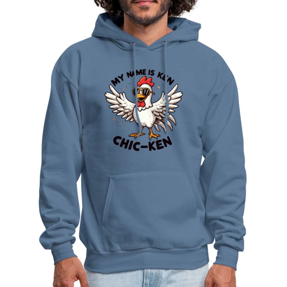 My Name is Ken Chic - Ken Hoodie (Funny Chicken) - option1# - Men's Hoodie | Hanes P170