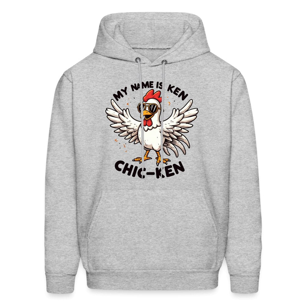 My Name is Ken Chic - Ken Hoodie (Funny Chicken) - option1# - Men's Hoodie | Hanes P170