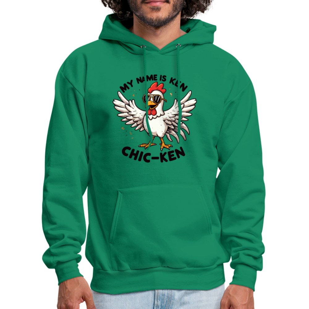 My Name is Ken Chic - Ken Hoodie (Funny Chicken) - option1# - Men's Hoodie | Hanes P170