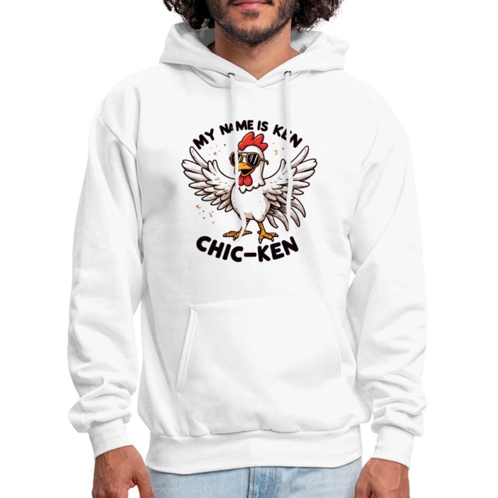 My Name is Ken Chic - Ken Hoodie (Funny Chicken) - option1# - Men's Hoodie | Hanes P170