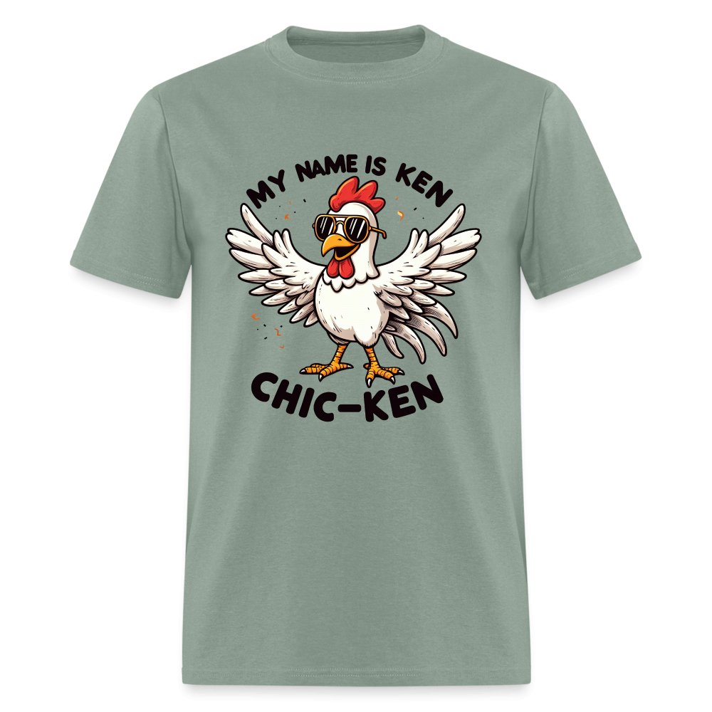 My Name is Ken Chic - Ken T-Shirt (Funny Chicken) - option1# - Unisex Classic T-Shirt | Fruit of the Loom 3930