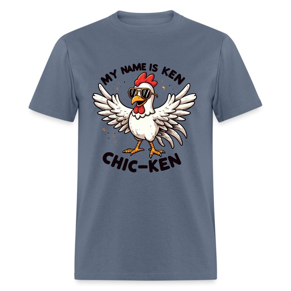 My Name is Ken Chic - Ken T-Shirt (Funny Chicken) - turquoise