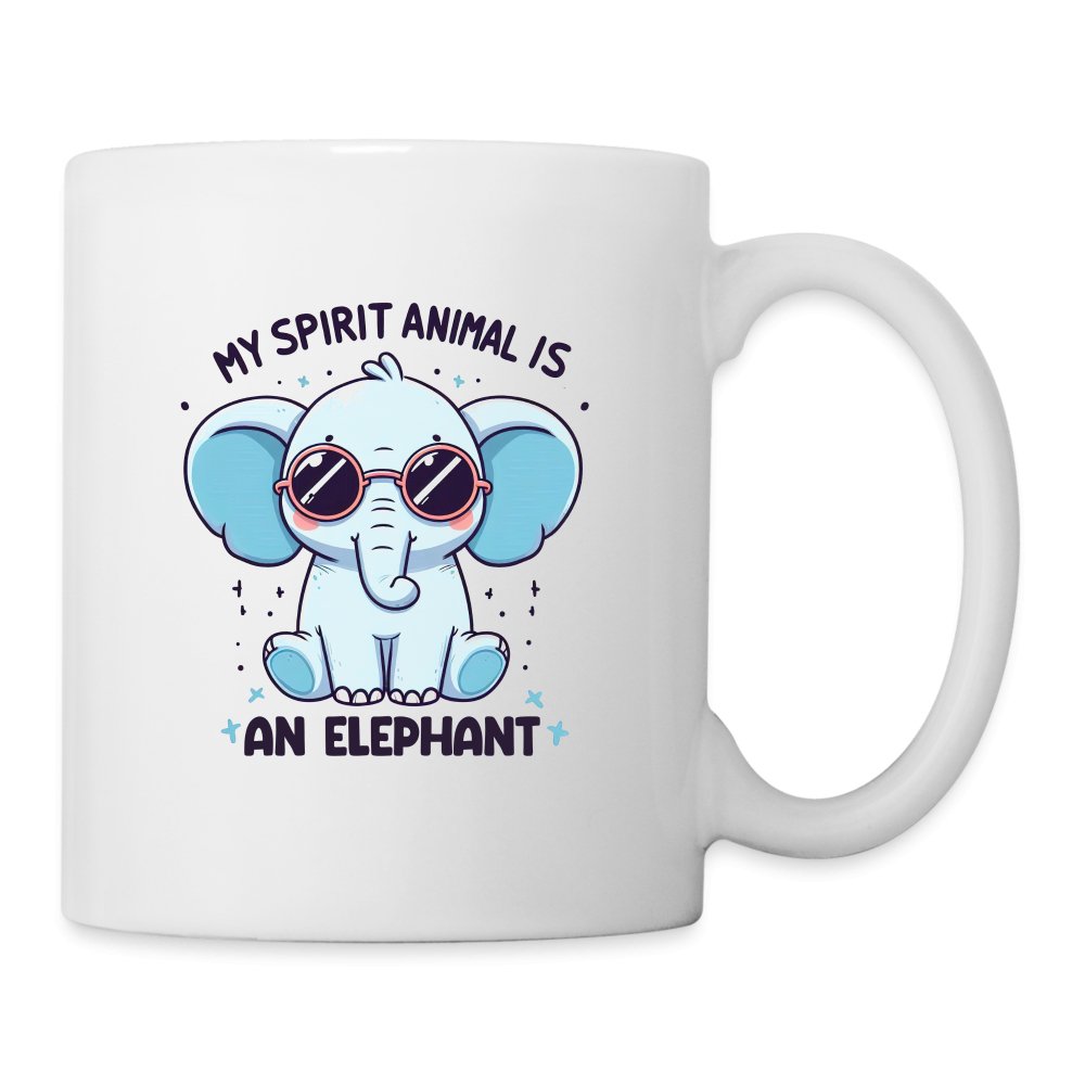 My Spirit Animal is an Elephant Coffee Mug - option1# - Coffee/Tea Mug | BestSub B101AA