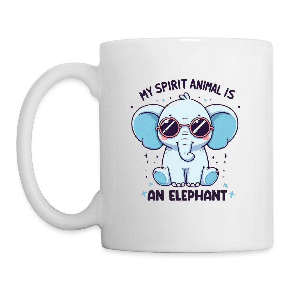 My Spirit Animal is an Elephant Coffee Mug - option1# - Coffee/Tea Mug | BestSub B101AA