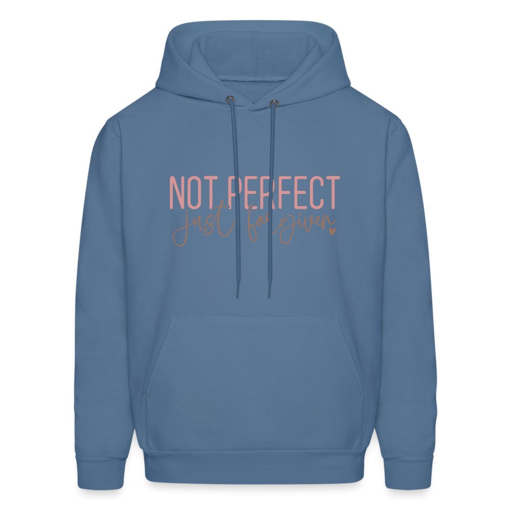 Not Perfect Just Forgiven Hoodie - ash