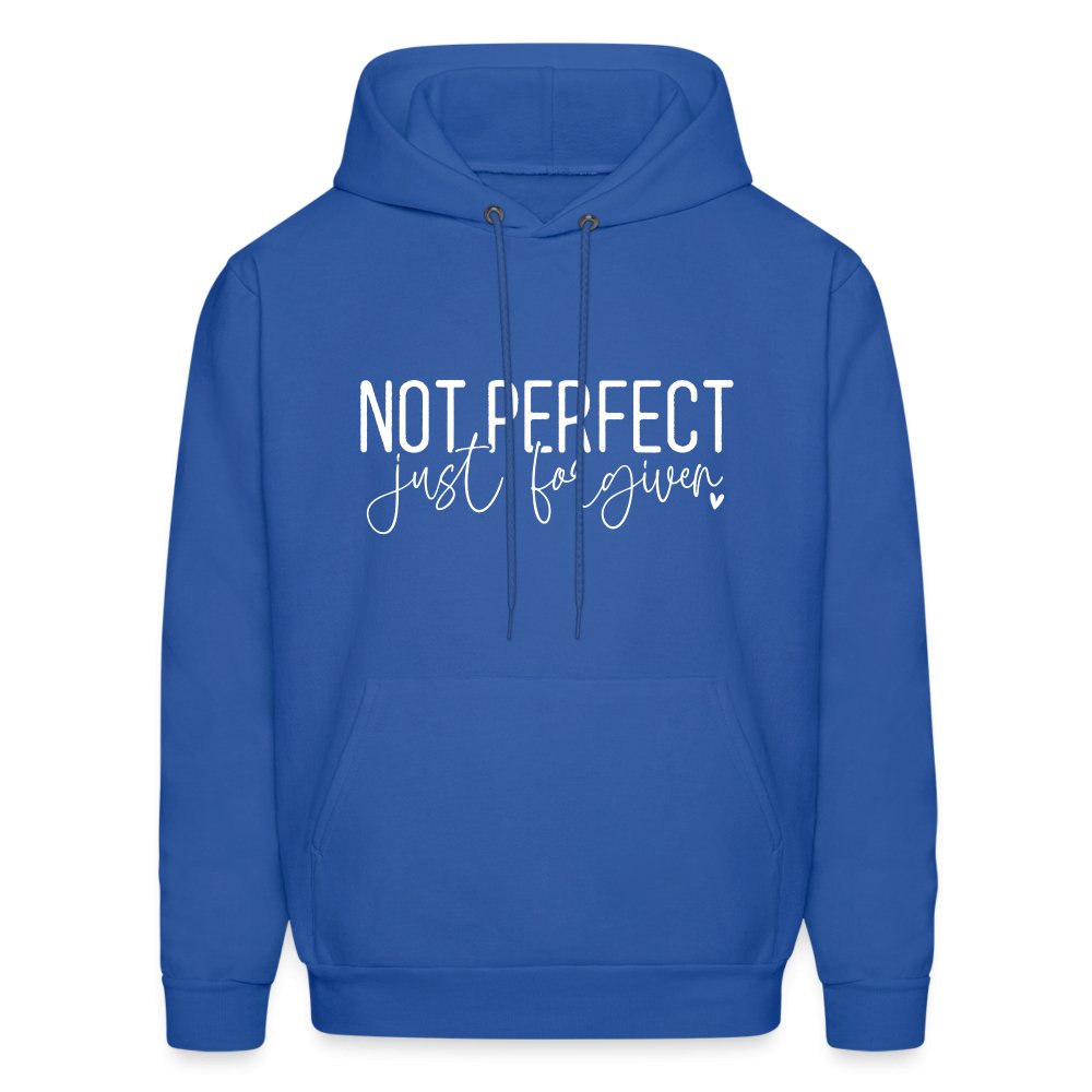 Not Perfect Just Forgiven Hoodie - black