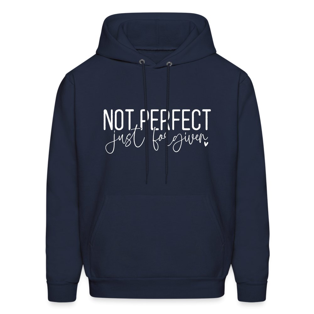 Not Perfect Just Forgiven Hoodie - royal blue