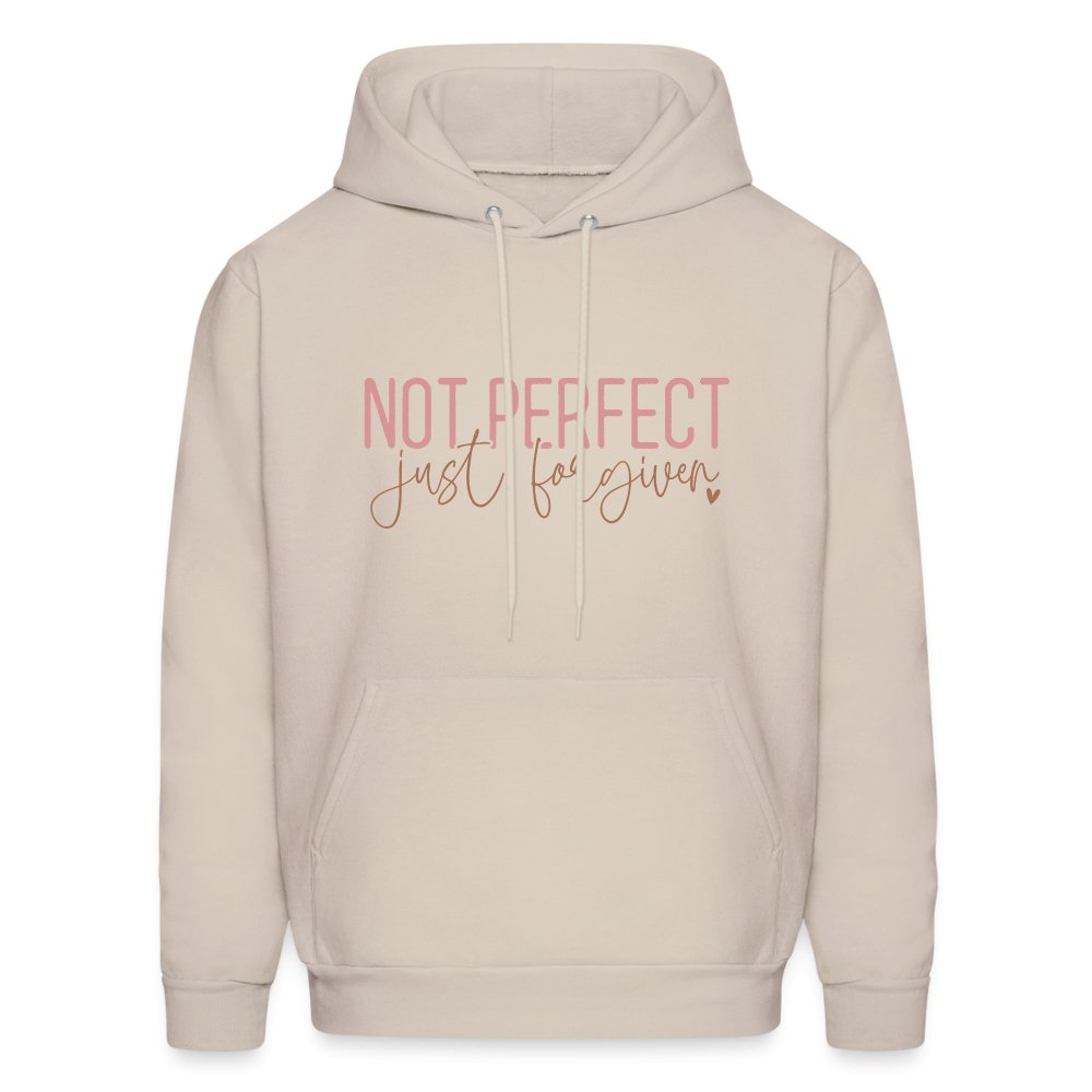 Not Perfect Just Forgiven Hoodie - Sand