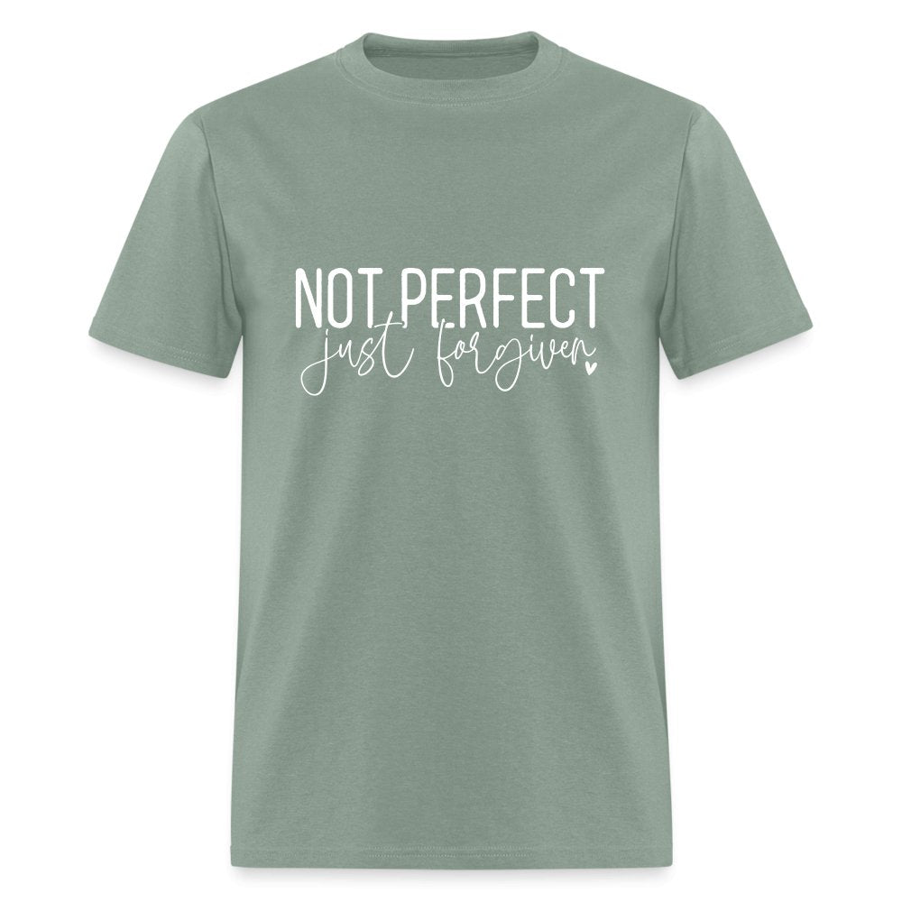 Not Perfect Just Forgiven T-Shirt - brown