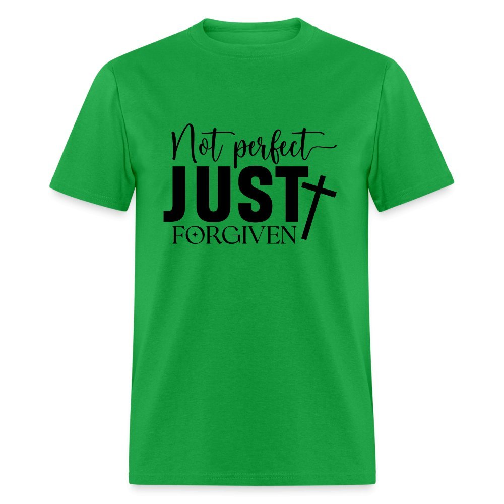 Not Perfect Just Forgiven T-Shirt - heather gray