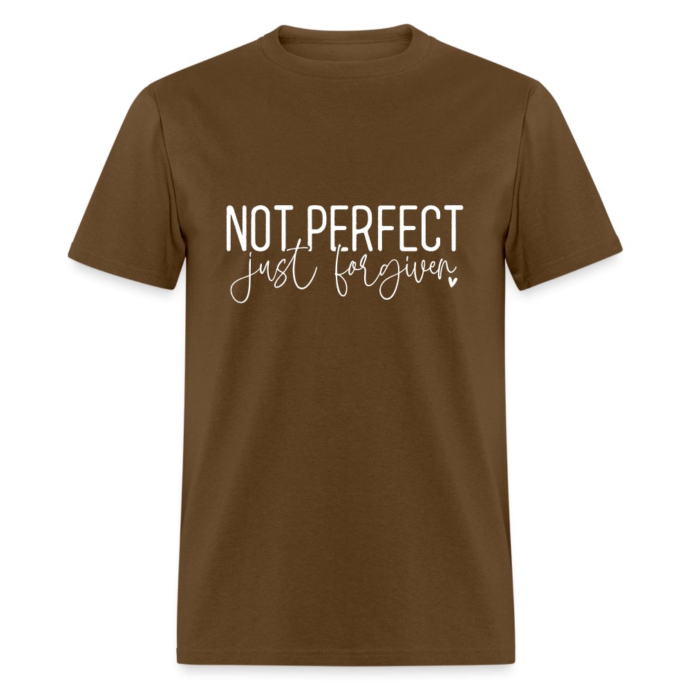 Not Perfect Just Forgiven T-Shirt - military green