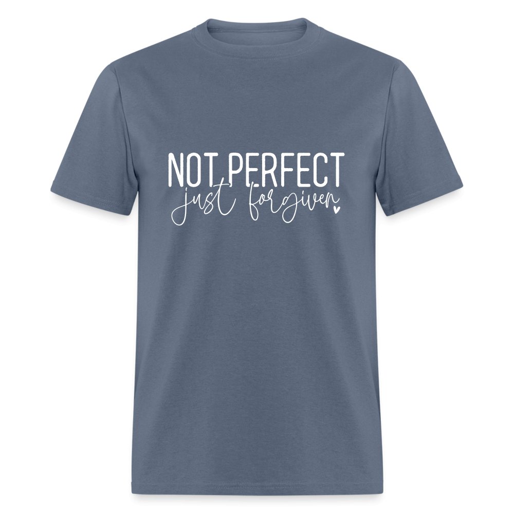 Not Perfect Just Forgiven T-Shirt - orange