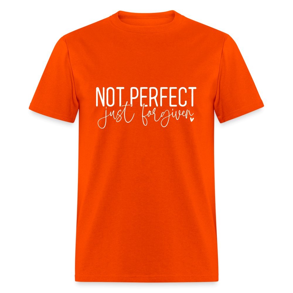 Not Perfect Just Forgiven T-Shirt - royal blue