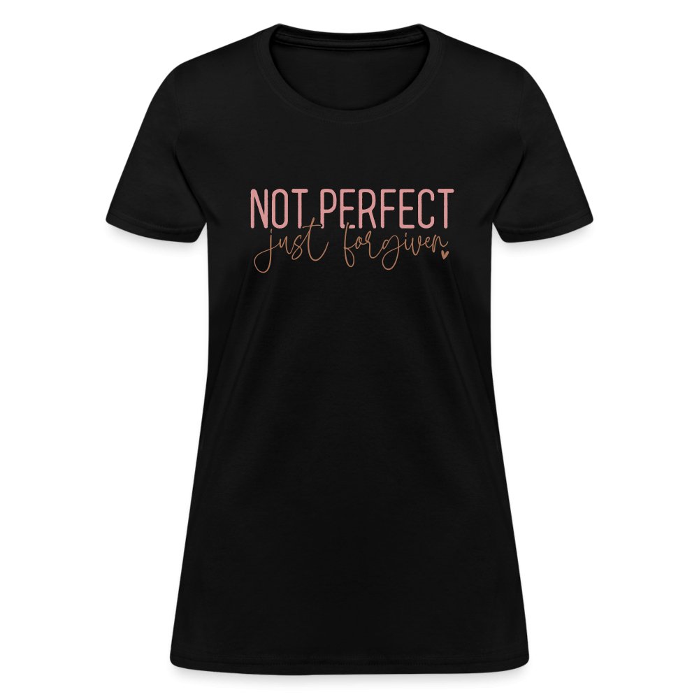 Not Perfect Just Forgiven Women's T-Shirt - heather gray