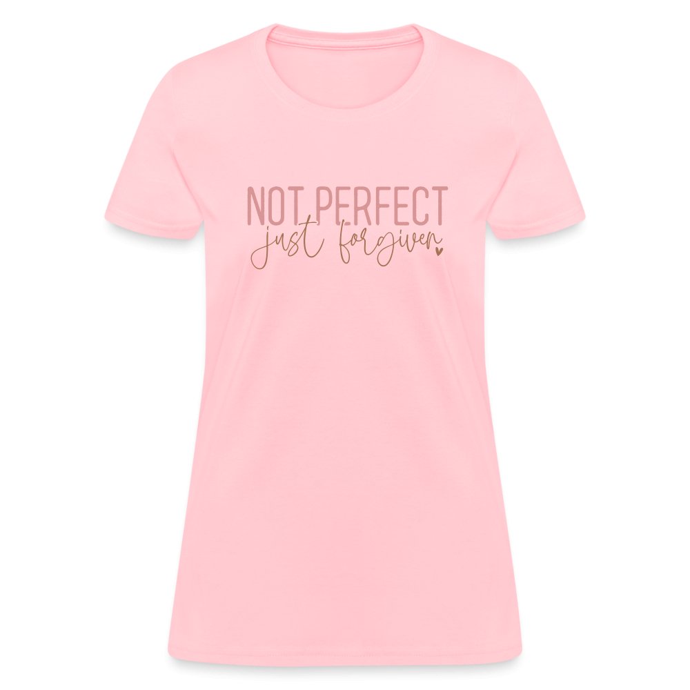 Not Perfect Just Forgiven Women's T-Shirt - option1# - Women's T-Shirt | Fruit of the Loom L3930R