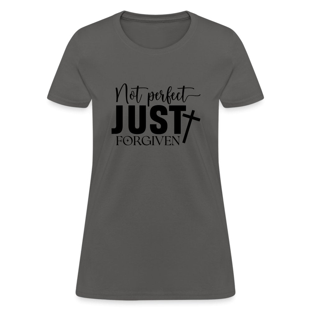 Not Perfect Just Forgiven Women's T-Shirt - royal blue