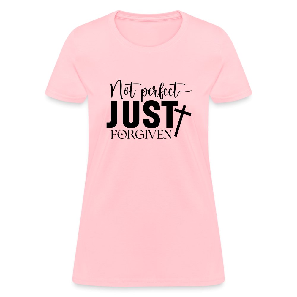 Not Perfect Just Forgiven Women's T-Shirt - option1# - Women's T-Shirt | Fruit of the Loom L3930R