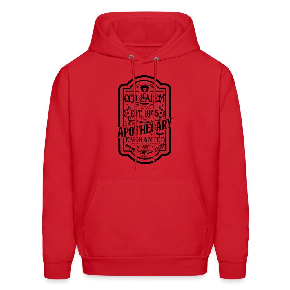 Old Salem Enchanted Apothecary Hoodie (Halloween) - red