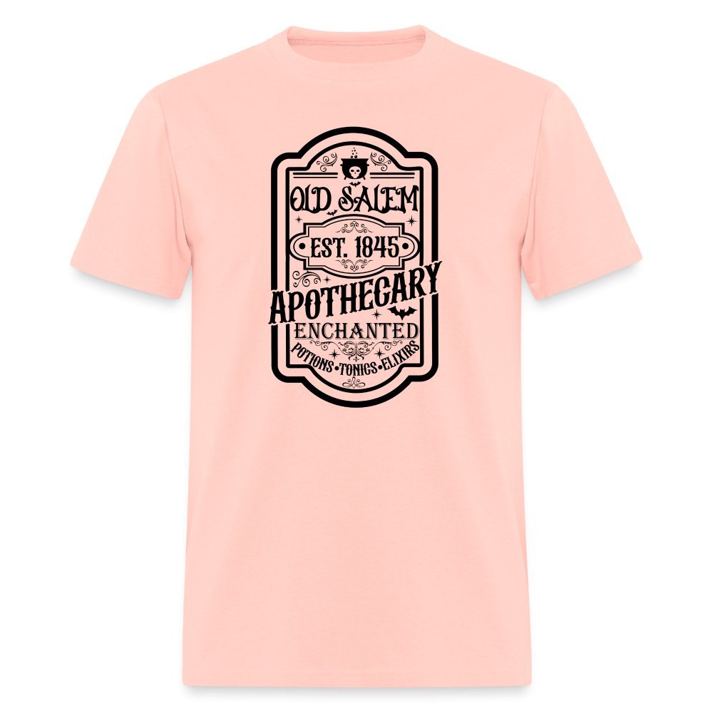 Old Salem Enchanted Apothecary T-Shirt (Halloween) - blush pink