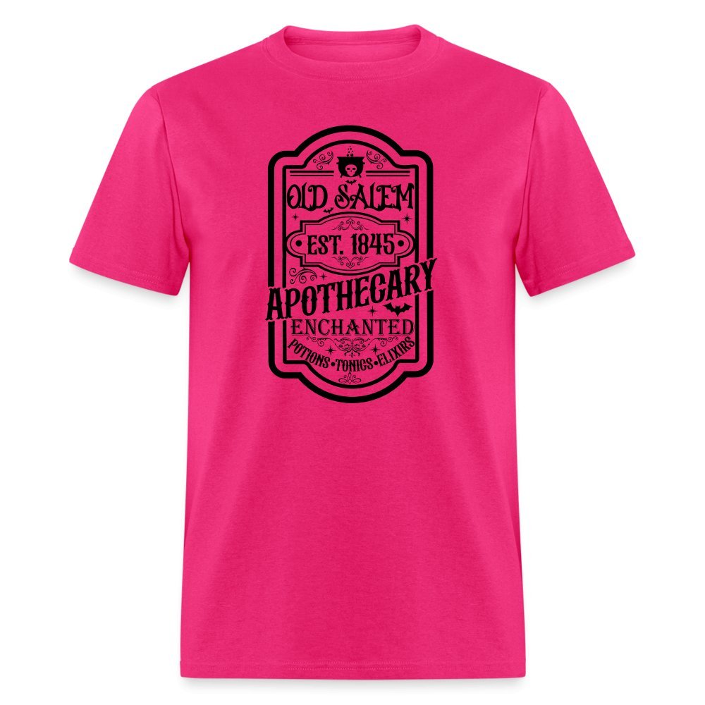 Old Salem Enchanted Apothecary T-Shirt (Halloween) - fuchsia