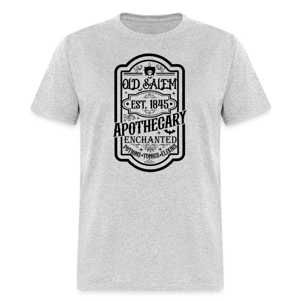 Old Salem Enchanted Apothecary T-Shirt (Halloween) - heather gray