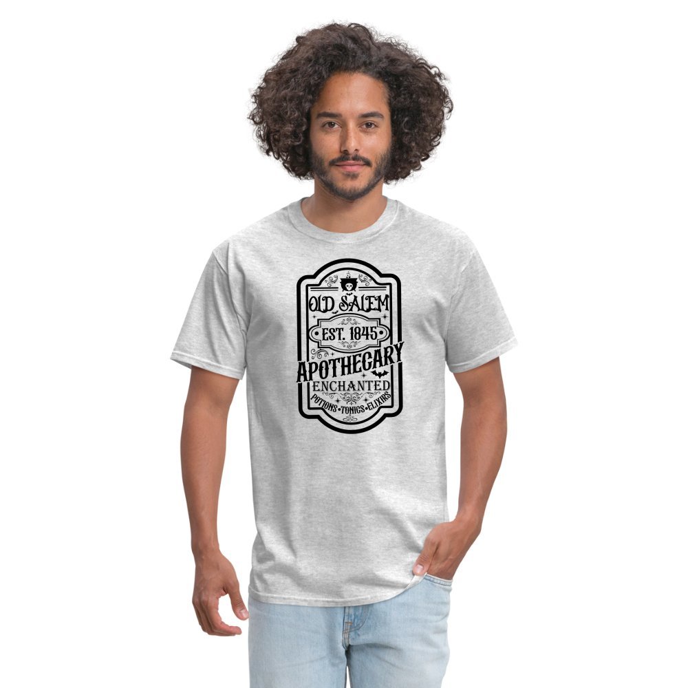 Old Salem Enchanted Apothecary T-Shirt (Halloween) - heather gray