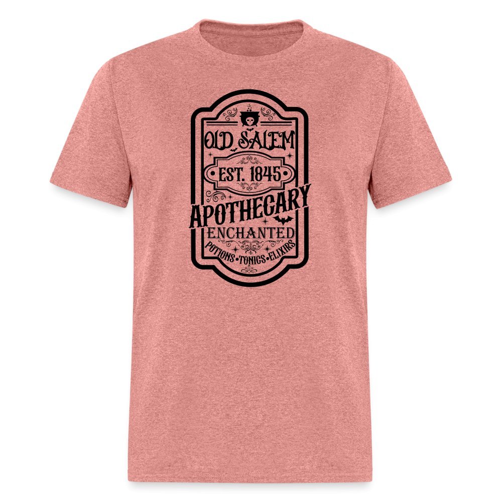 Old Salem Enchanted Apothecary T-Shirt (Halloween) - heather mauve