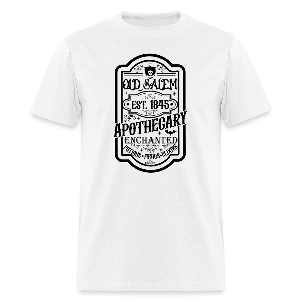 Old Salem Enchanted Apothecary T-Shirt (Halloween) - white