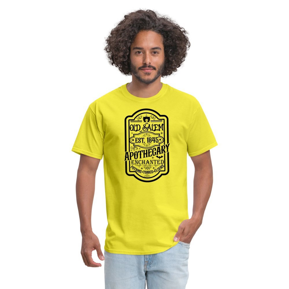 Old Salem Enchanted Apothecary T-Shirt (Halloween) - yellow