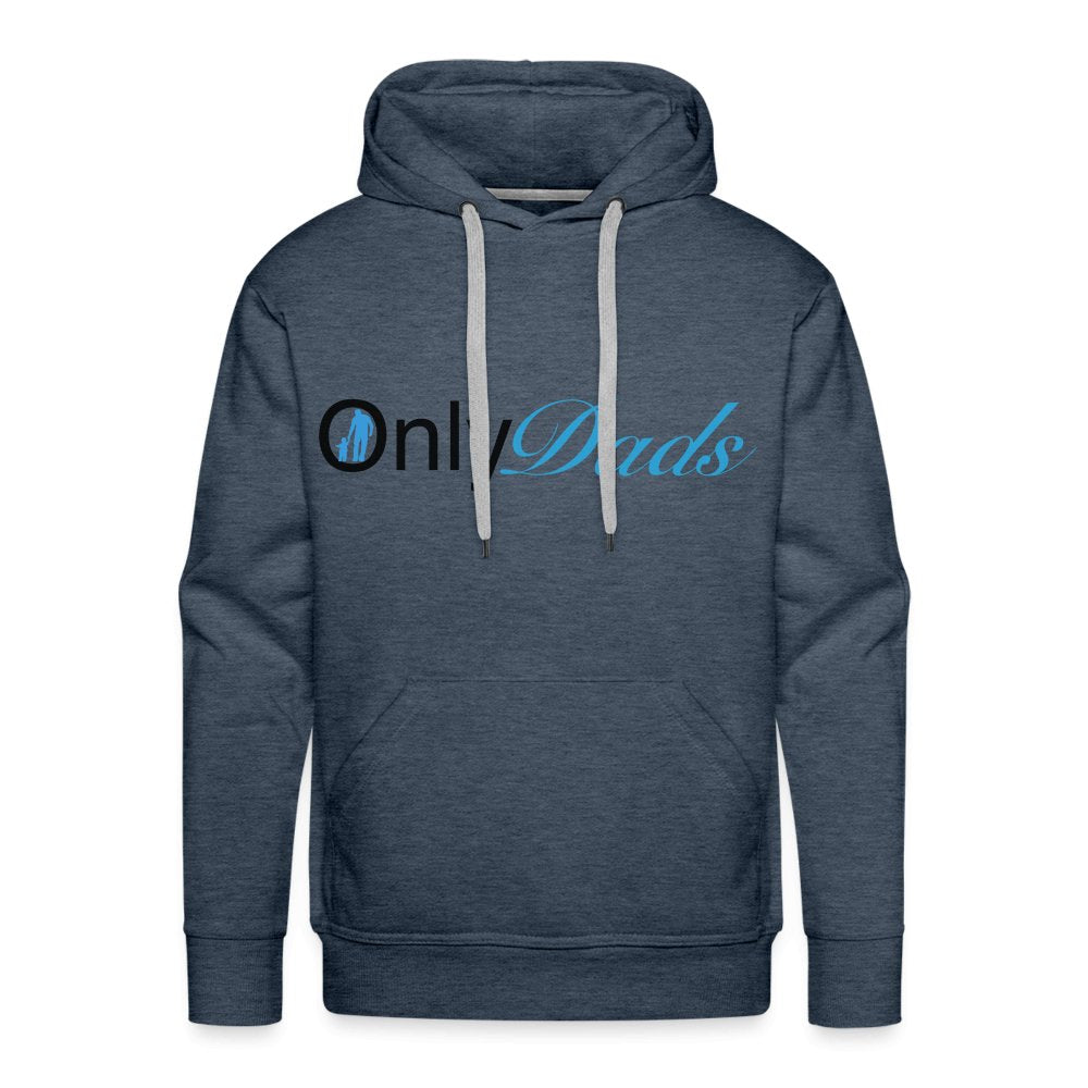 OnlyDads Men’s Premium Hoodie - heather denim