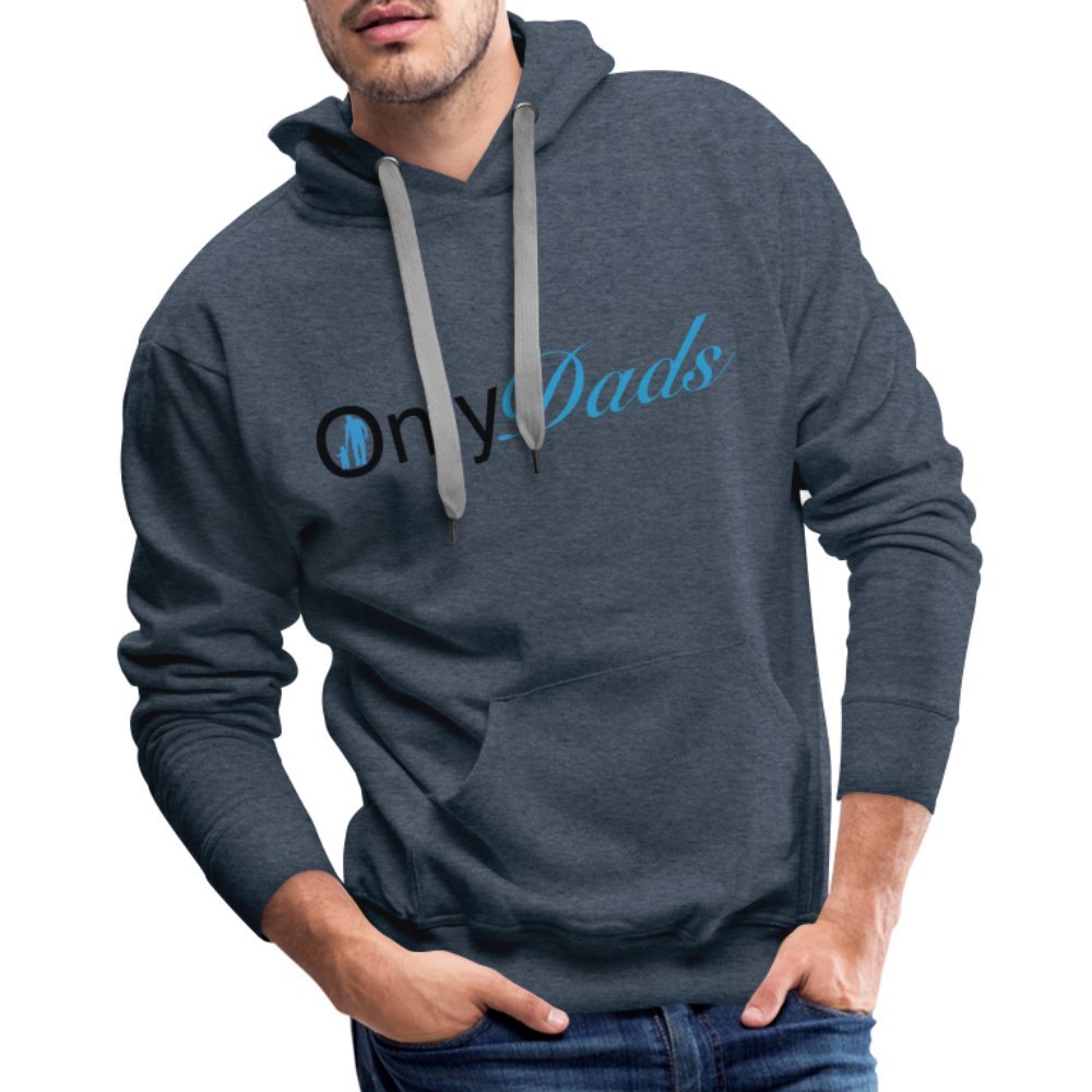 OnlyDads Men’s Premium Hoodie - heather denim