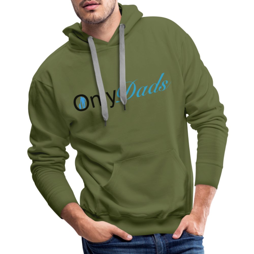 OnlyDads Men’s Premium Hoodie - olive green