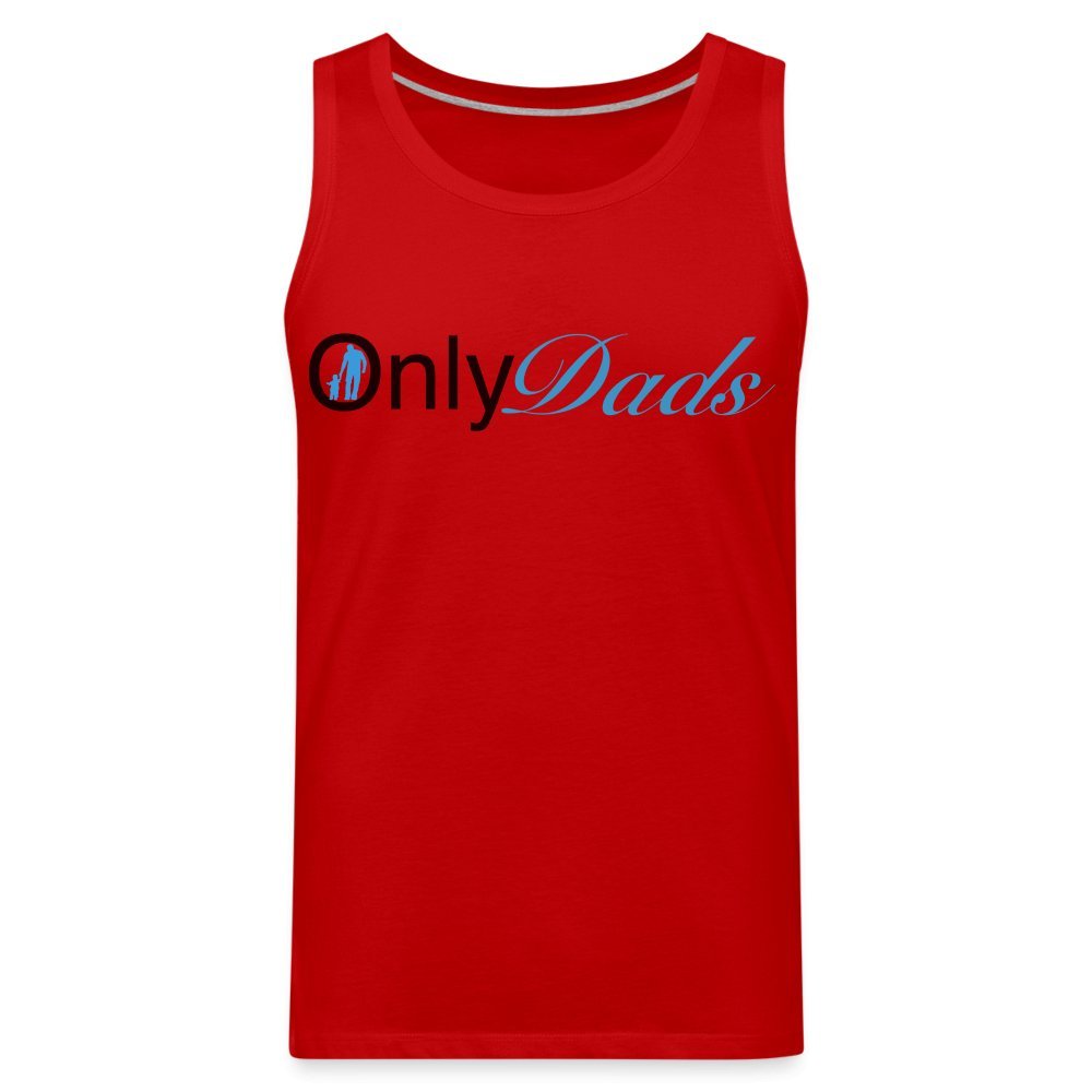 OnlyDads Men’s Premium Tank Top - red