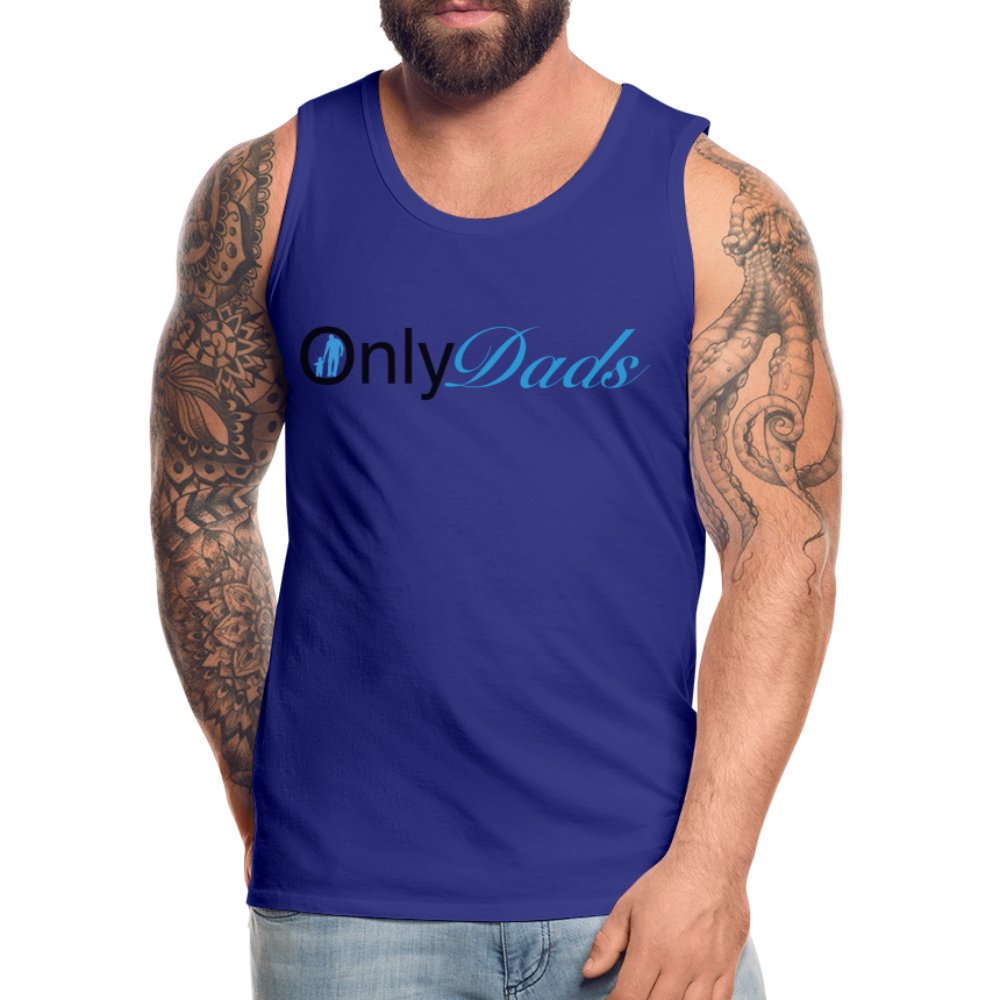 OnlyDads Men’s Premium Tank Top - royal blue