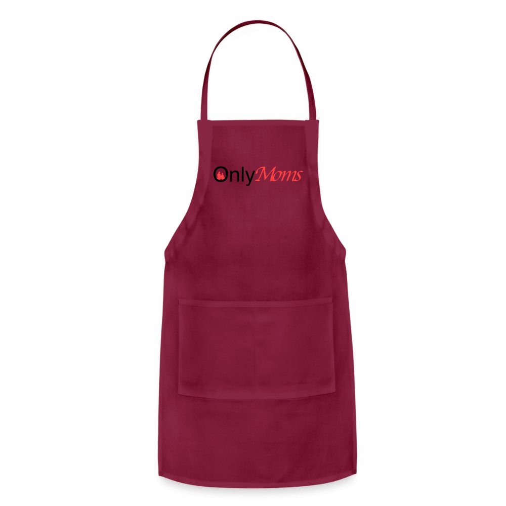 OnlyMoms - Adjustable Apron - burgundy