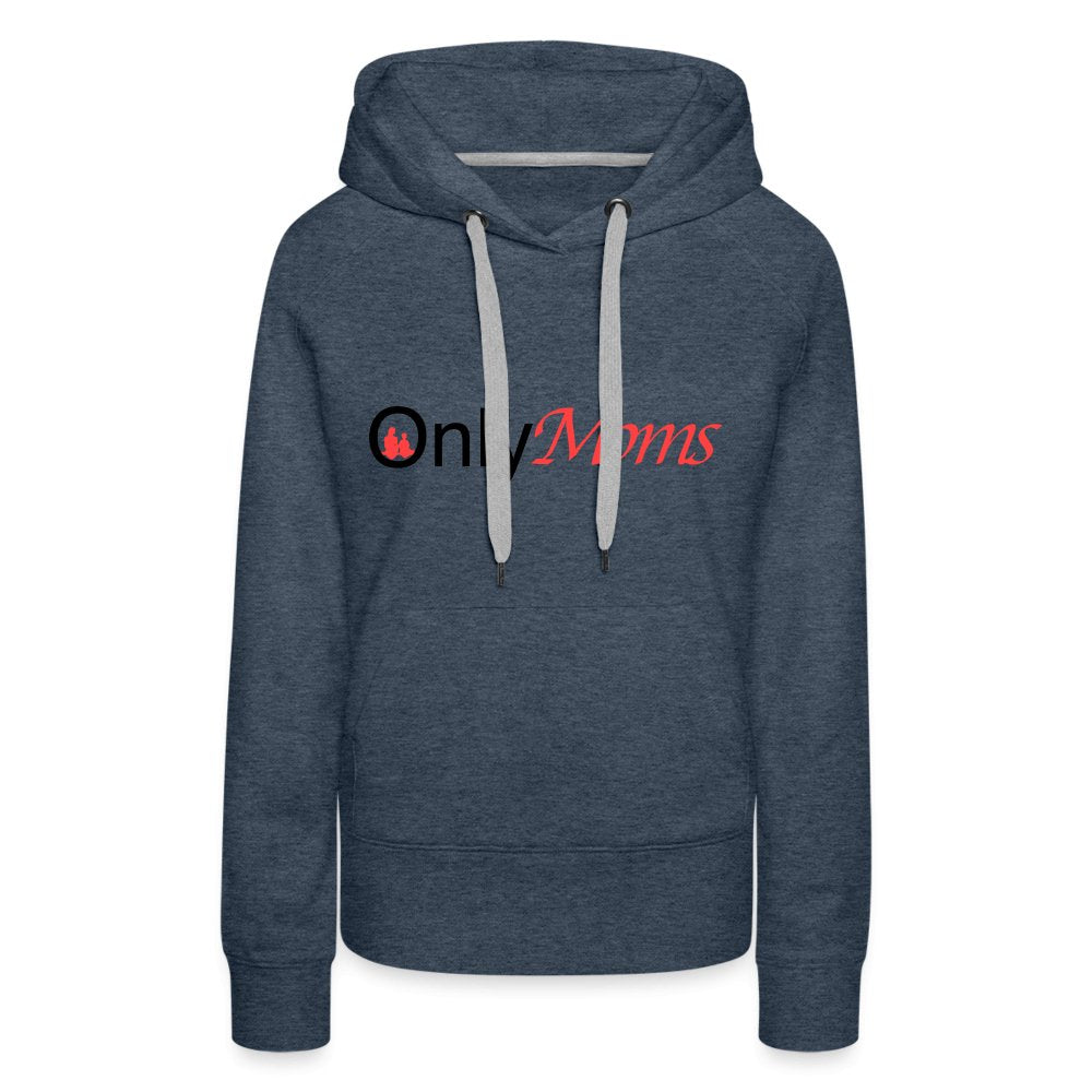 OnlyMoms - Premium Hoodie - heather denim