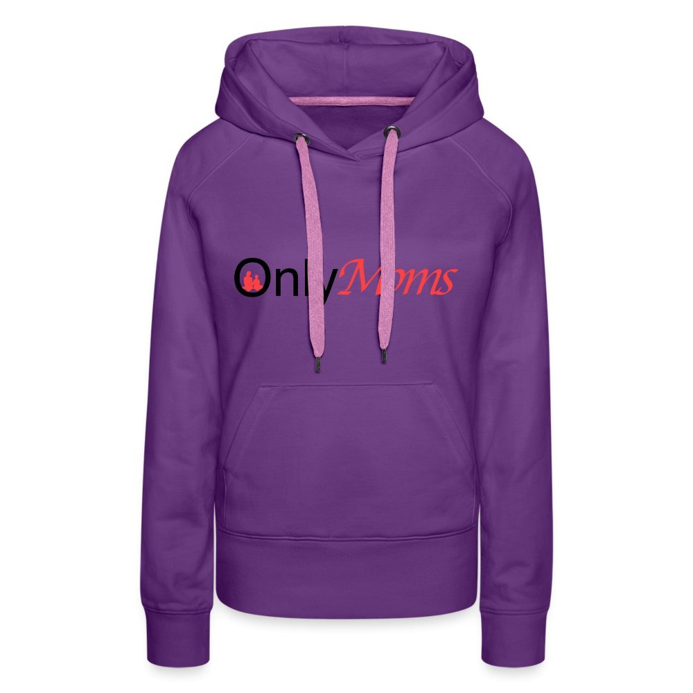 OnlyMoms - Premium Hoodie - purple