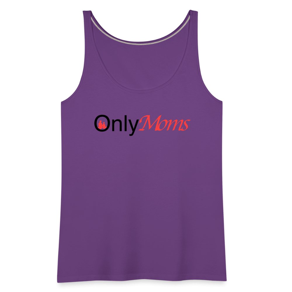 OnlyMoms - Premium Tank Top - purple