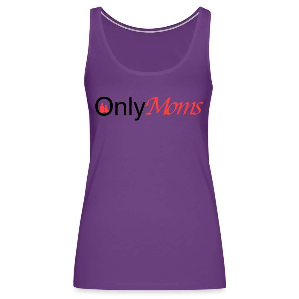 OnlyMoms - Premium Tank Top - purple