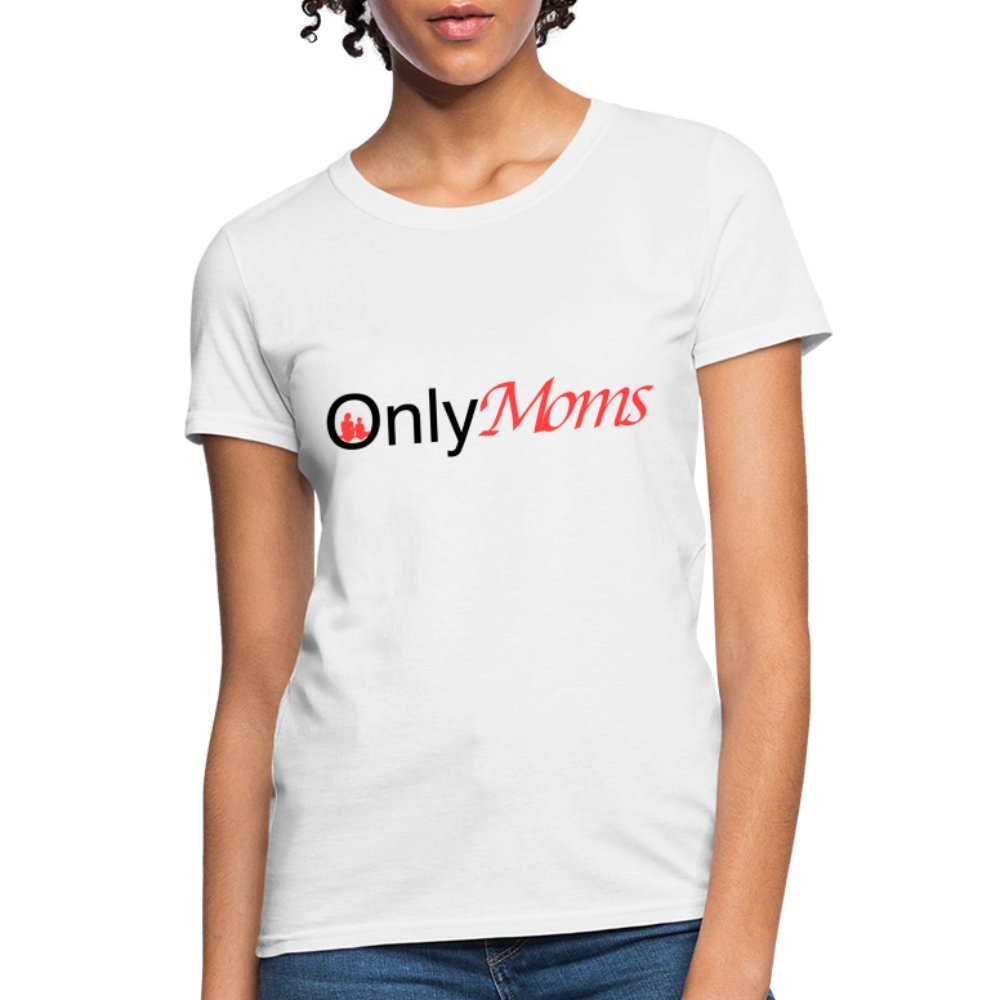 OnlyMoms - Women's T-Shirt - white