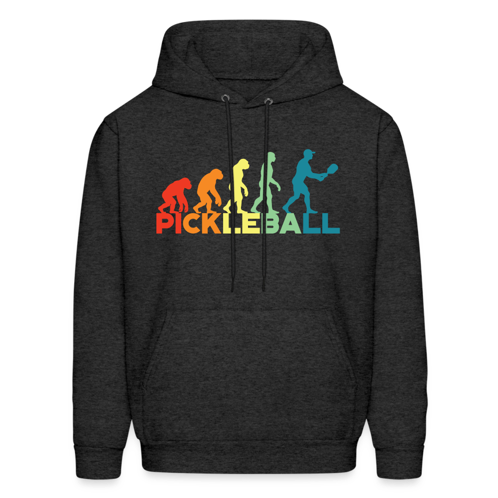 Pickleball Evolution Hoodie - charcoal grey