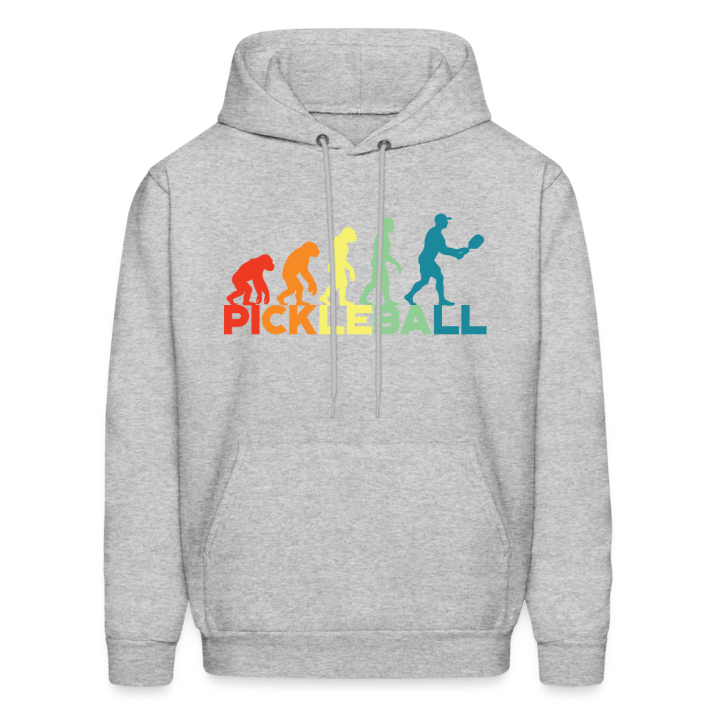 Pickleball Evolution Hoodie - heather gray