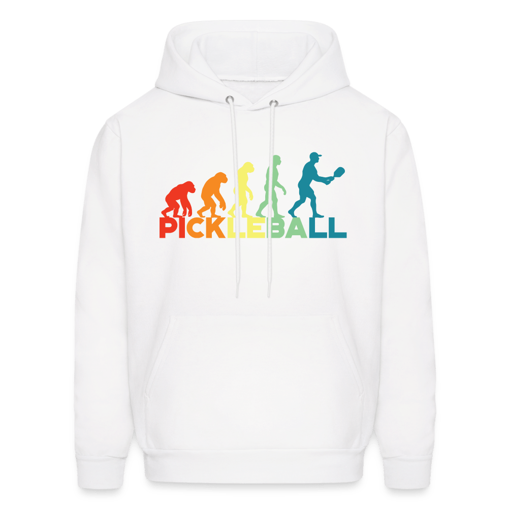 Pickleball Evolution Hoodie - white